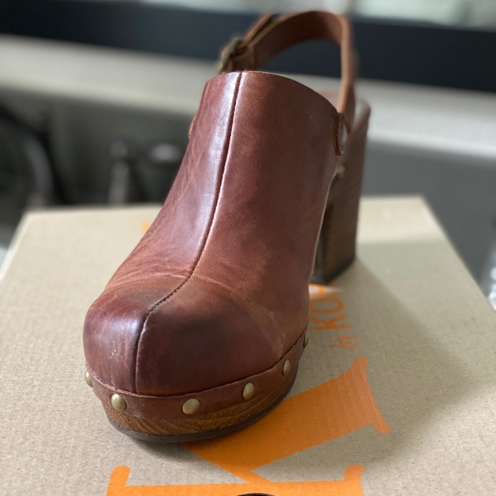 Kork-Ease light weight clog sandal never worn and with original box.